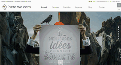Desktop Screenshot of herewecom.fr